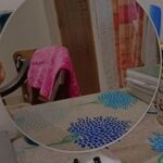 Round Magic Mirror Tabletop Customized Photo Frame (White) photo review