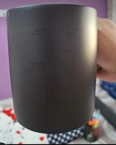 Magic Mug – Personalized Photo Printed Magic Coffee Mug with Heart Shape Handle photo review